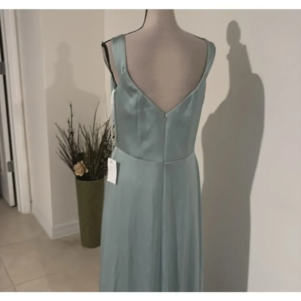 NWT Kennedy Blue Maxi Dress Size 8 Seafoam Green - Picture 4 of 7